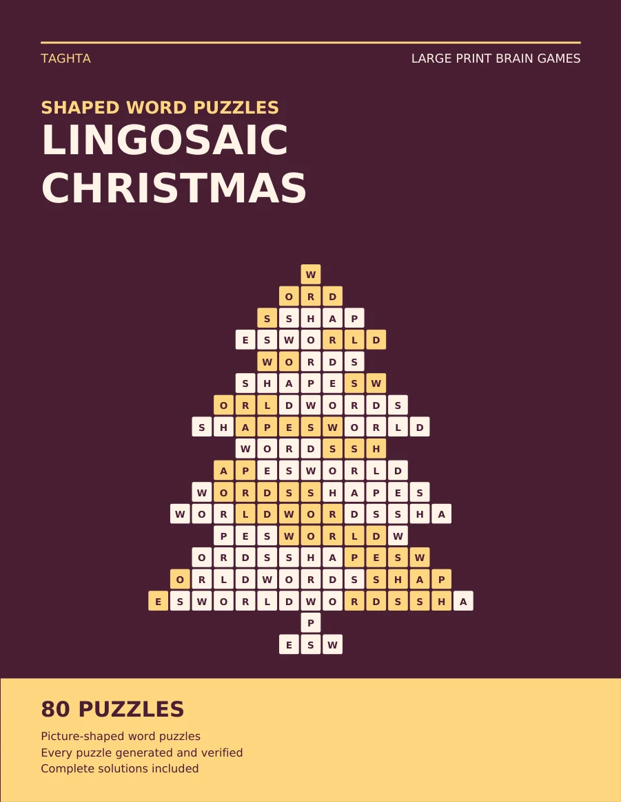 Lingosaic Christmas cover